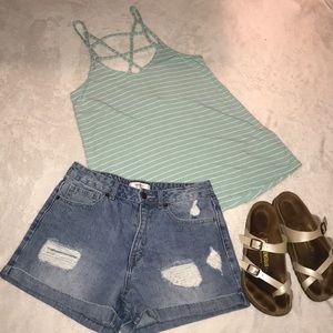 Hollister strappy tank top